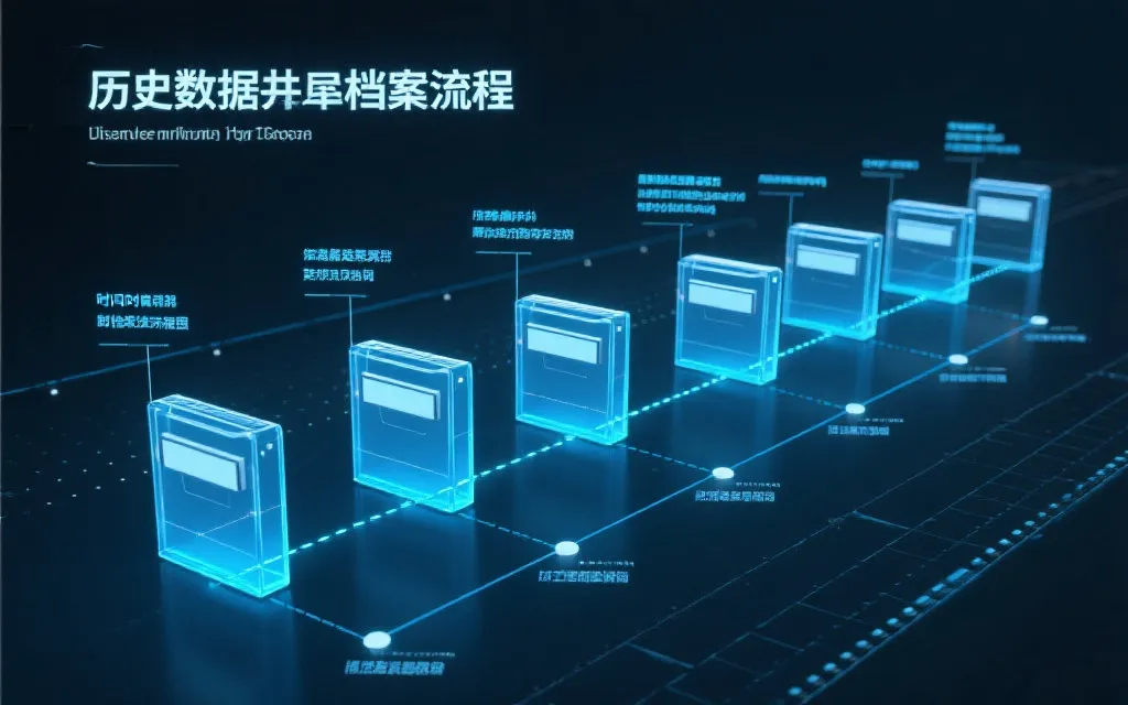 历史数据归档流程图